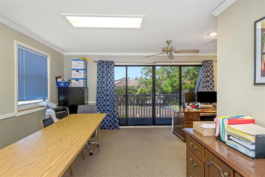 Home Office, Interior, Recessed Lighting