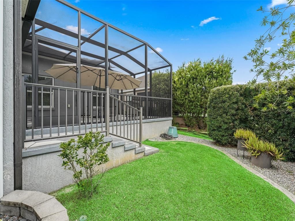 Backyard, Exterior