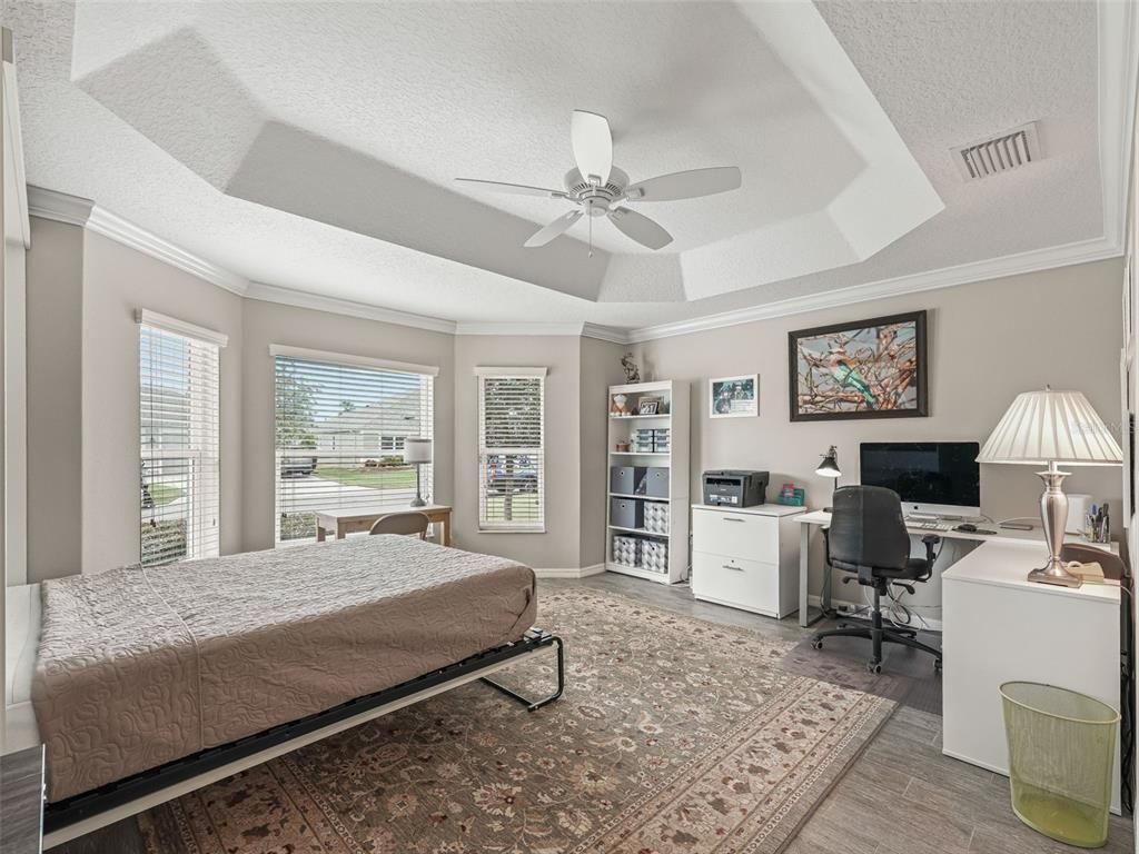 Bedroom, Home Office, Interior, Wood Texture Flooring