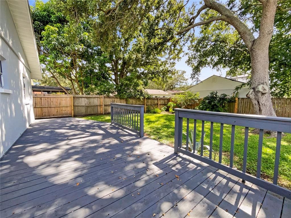 Backyard, Exterior