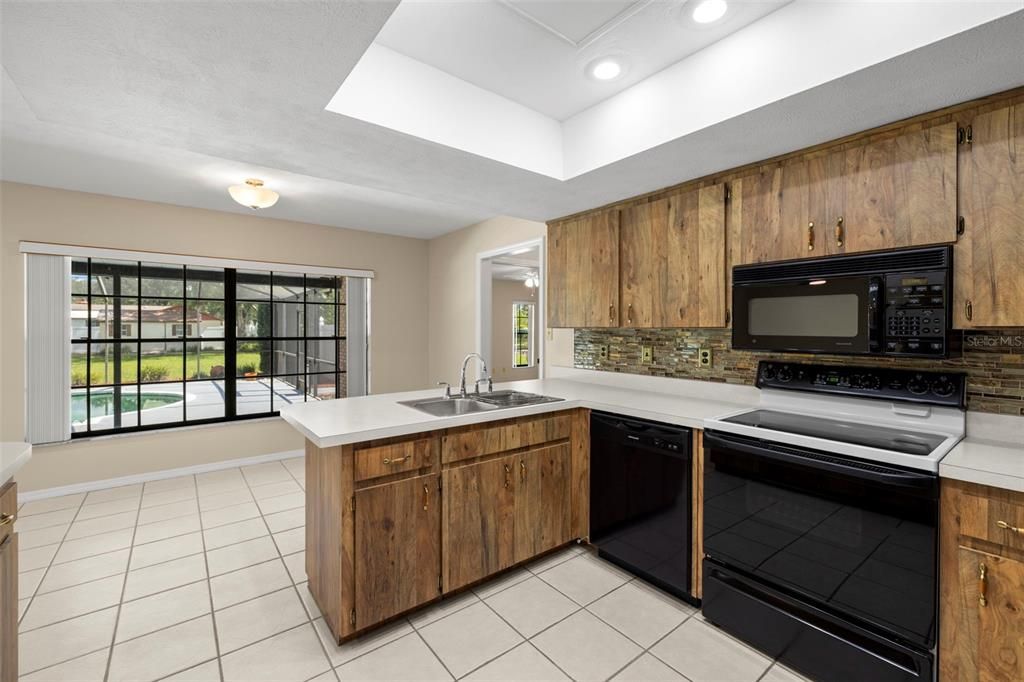 Interior, Kitchen, Recessed Lighting