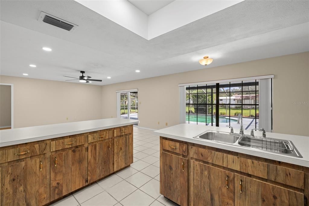 Interior, Kitchen, Recessed Lighting
