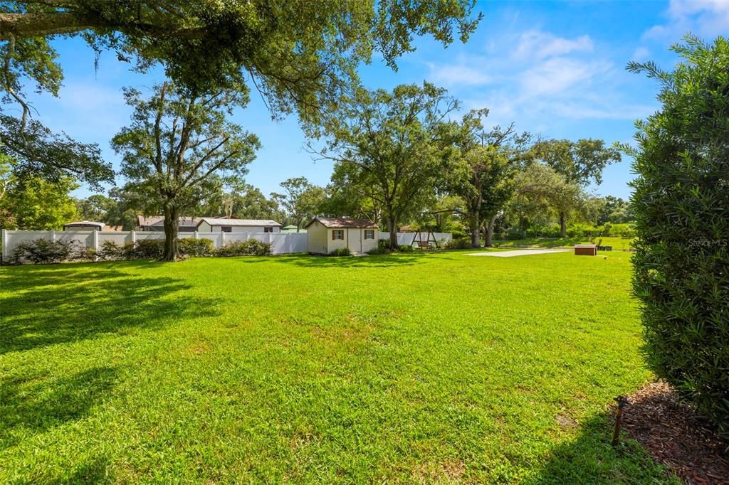 Backyard, Exterior