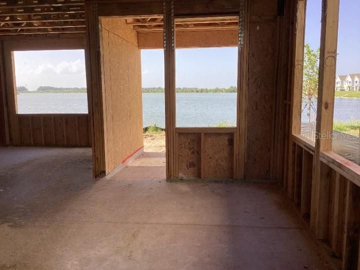 Interior, Water, Wooden Beams