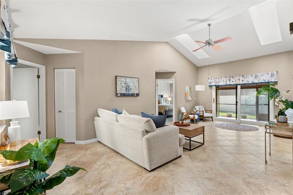 Interior, Living room