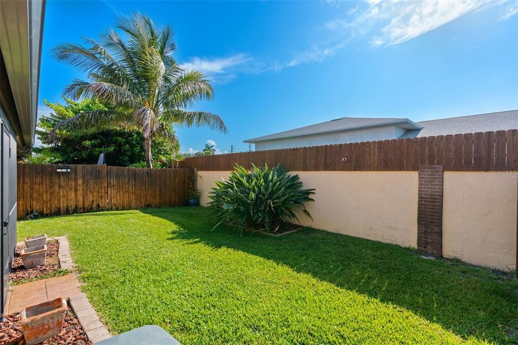 Backyard, Exterior