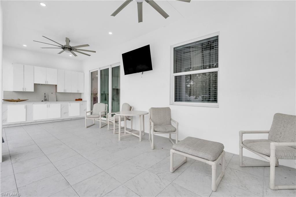 Interior, Kitchen, Marble, Recessed Lighting