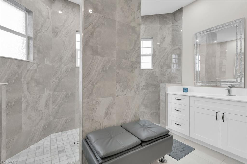 Bathroom, Interior, Marble Walls