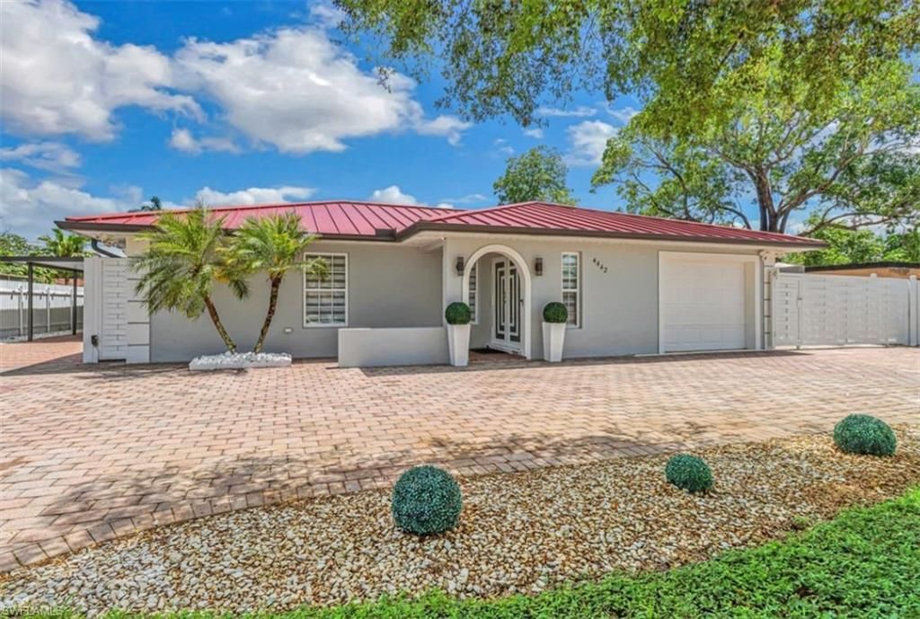 Attached, Backyard, Exterior, Facade, Ranch