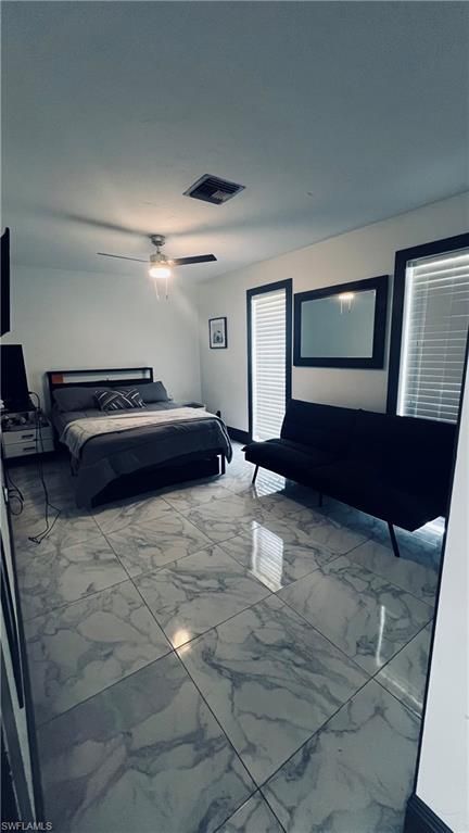 Bedroom, Interior, Marble