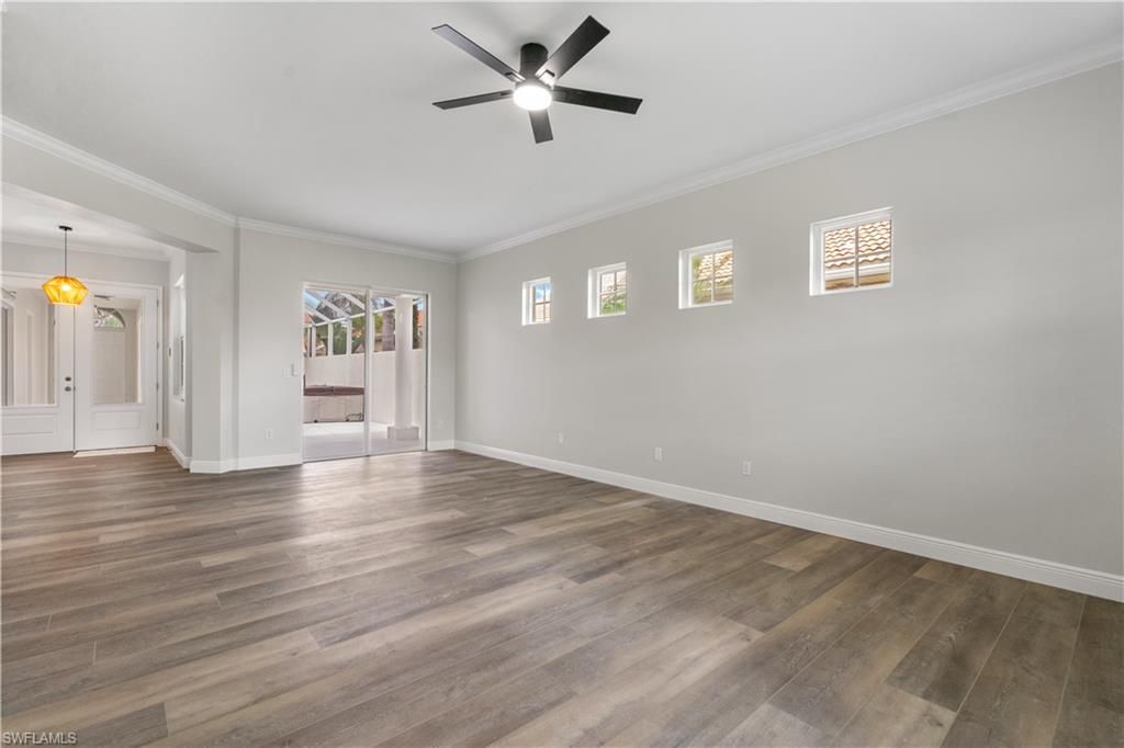 Empty room, Interior, Wood Texture Flooring