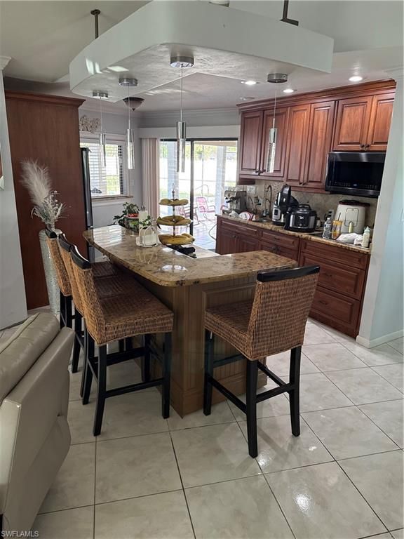 Dining room, Interior, Kitchen, Pendant Lights, Recessed Lighting