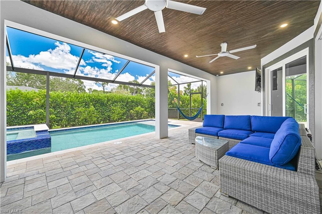 Glass Ceilings, Interior, Pool, Recessed Lighting, Sun Room