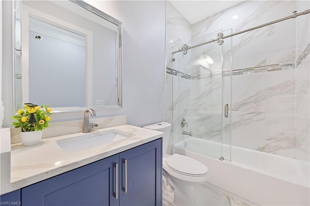 Bathroom, Glass Shower, Interior, Marble Walls
