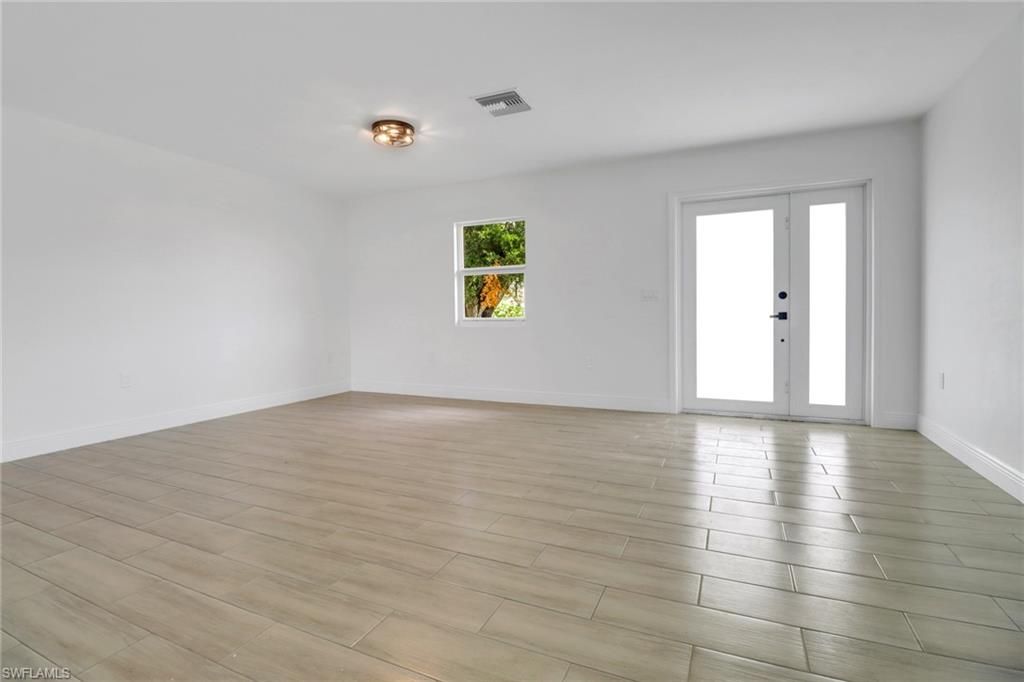Empty room, Interior, Wood Texture Flooring