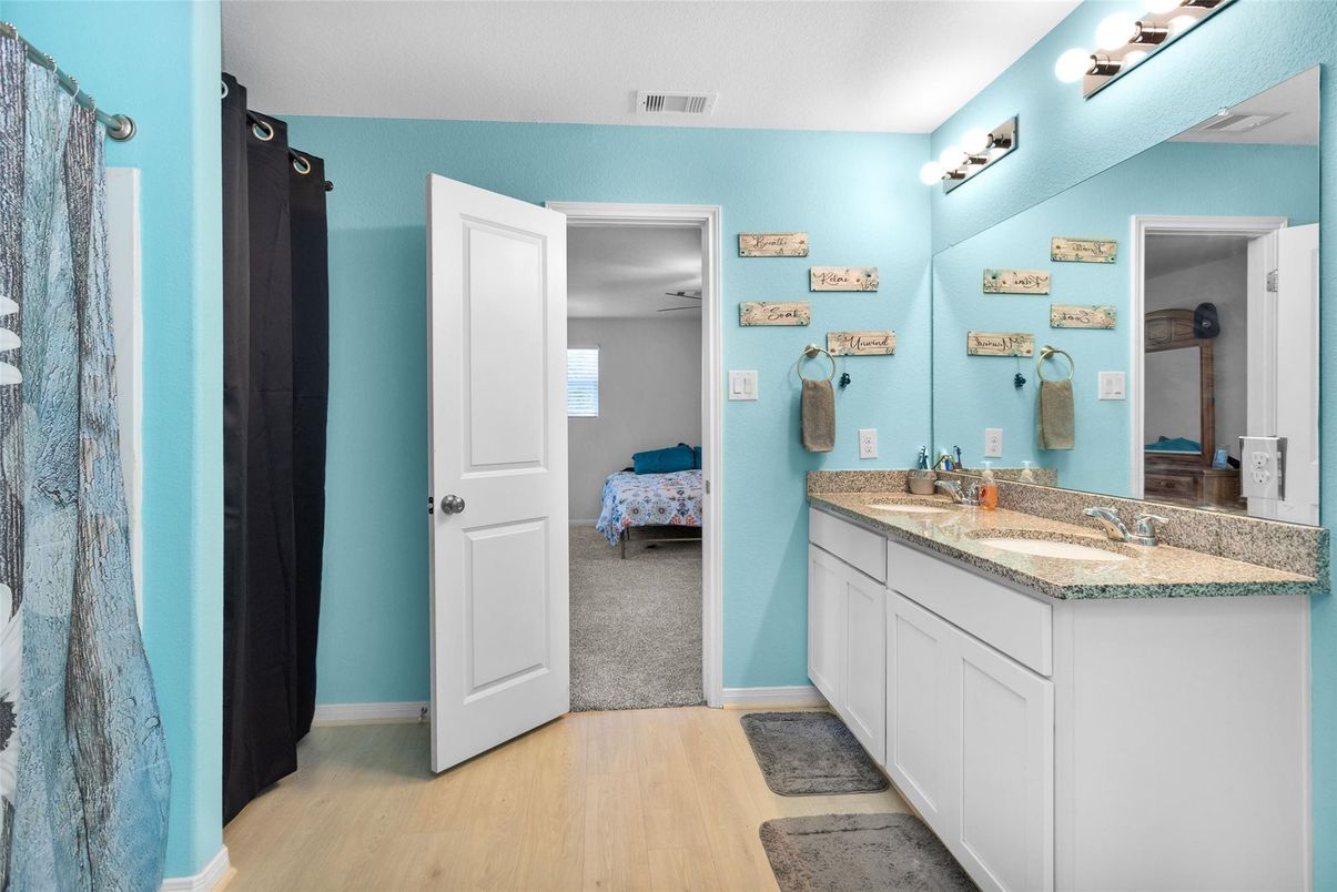 Bathroom, Interior, Wood Texture Flooring