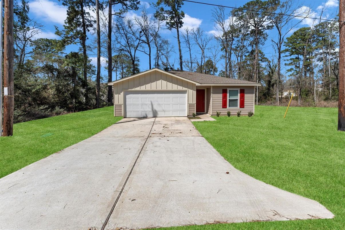Attached, Backyard, Detached Garage, Exterior, Facade, Ranch
