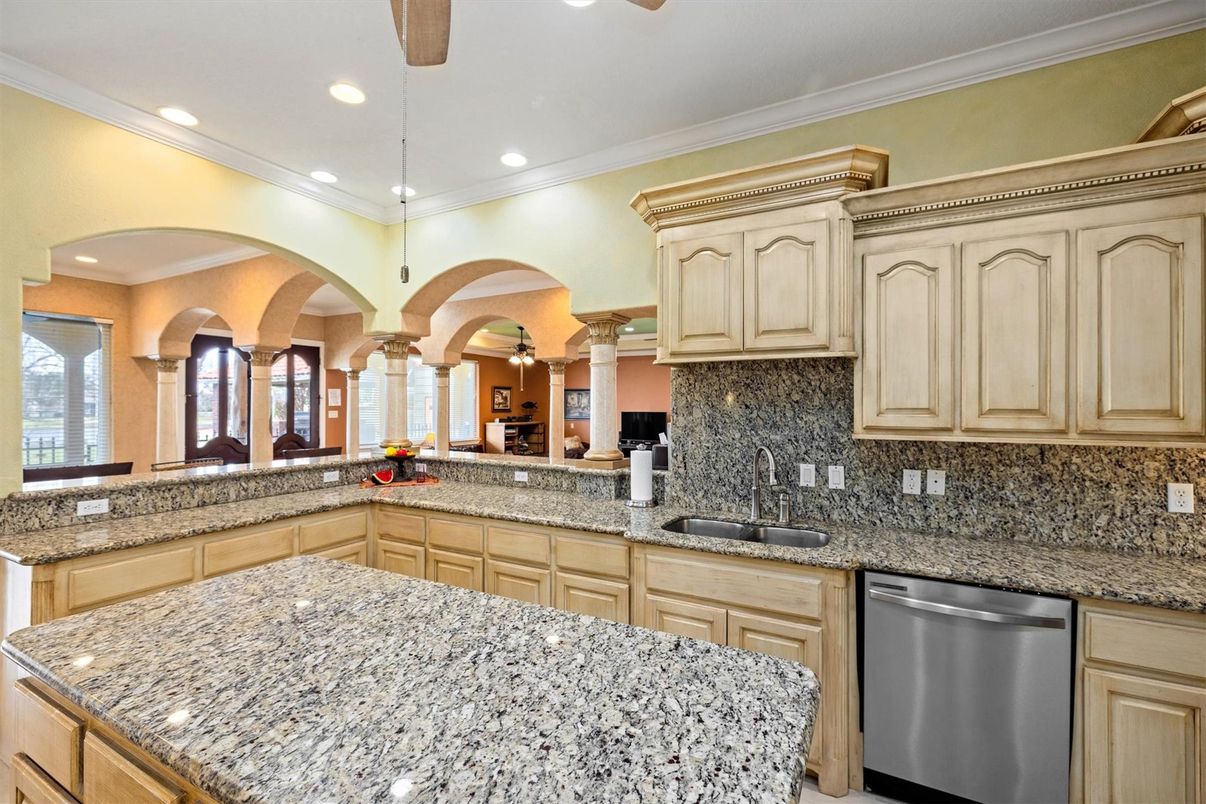 Interior, Kitchen, Recessed Lighting, Stainless Steel Appliances