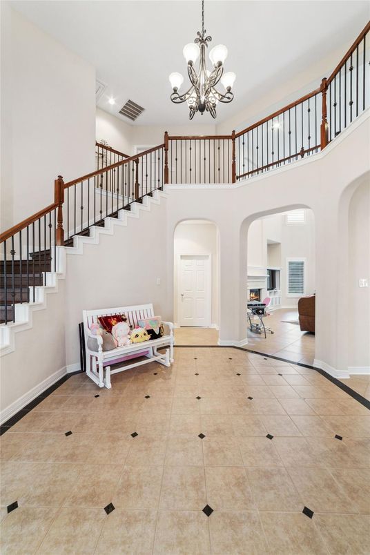 Chandelier, Interior, Recessed Lighting