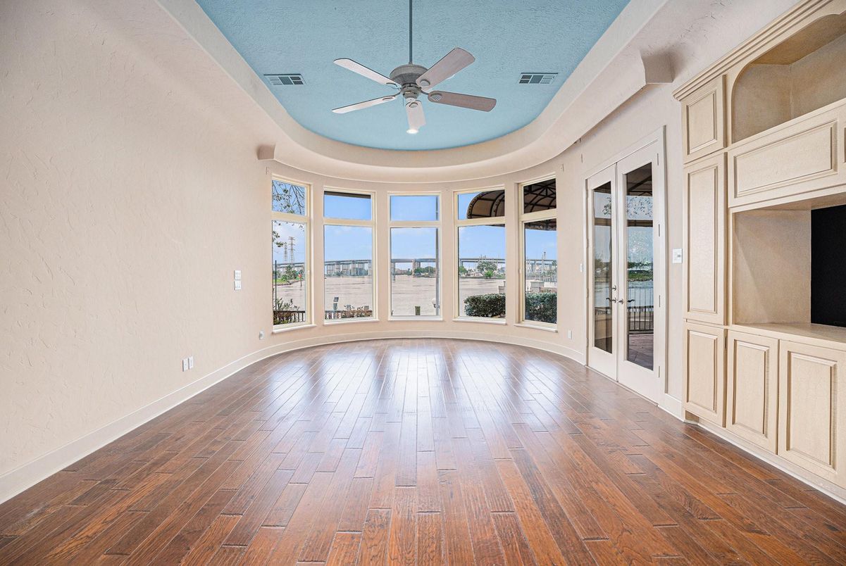 Empty room, Interior, Wood Texture Flooring