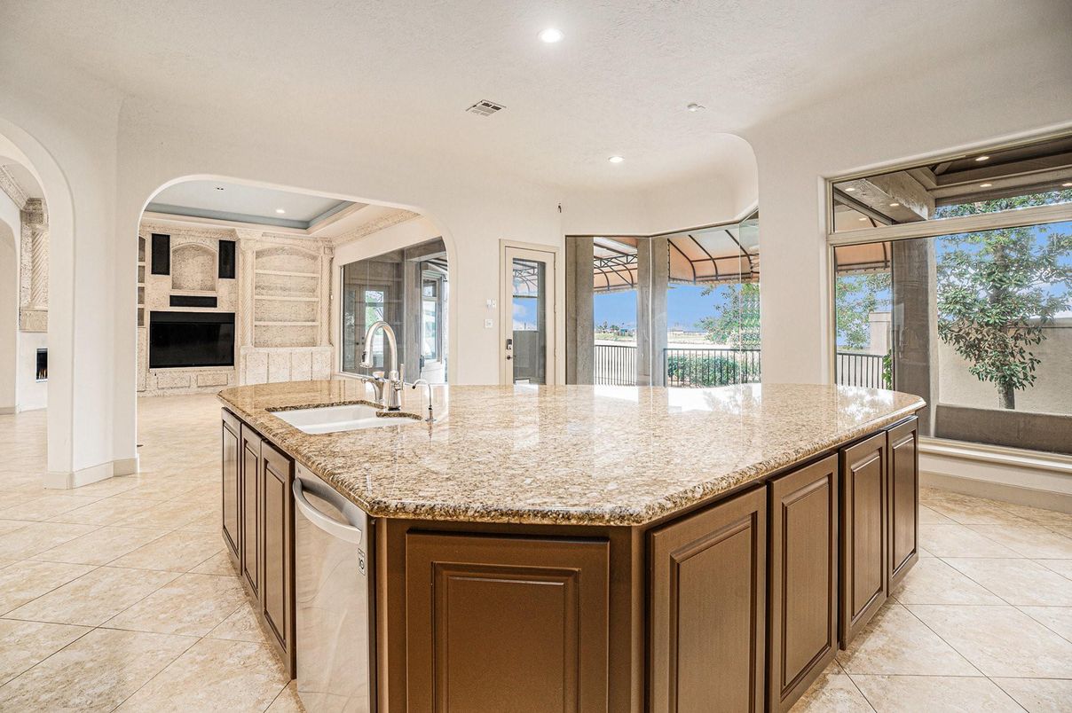 Interior, Kitchen, Recessed Lighting