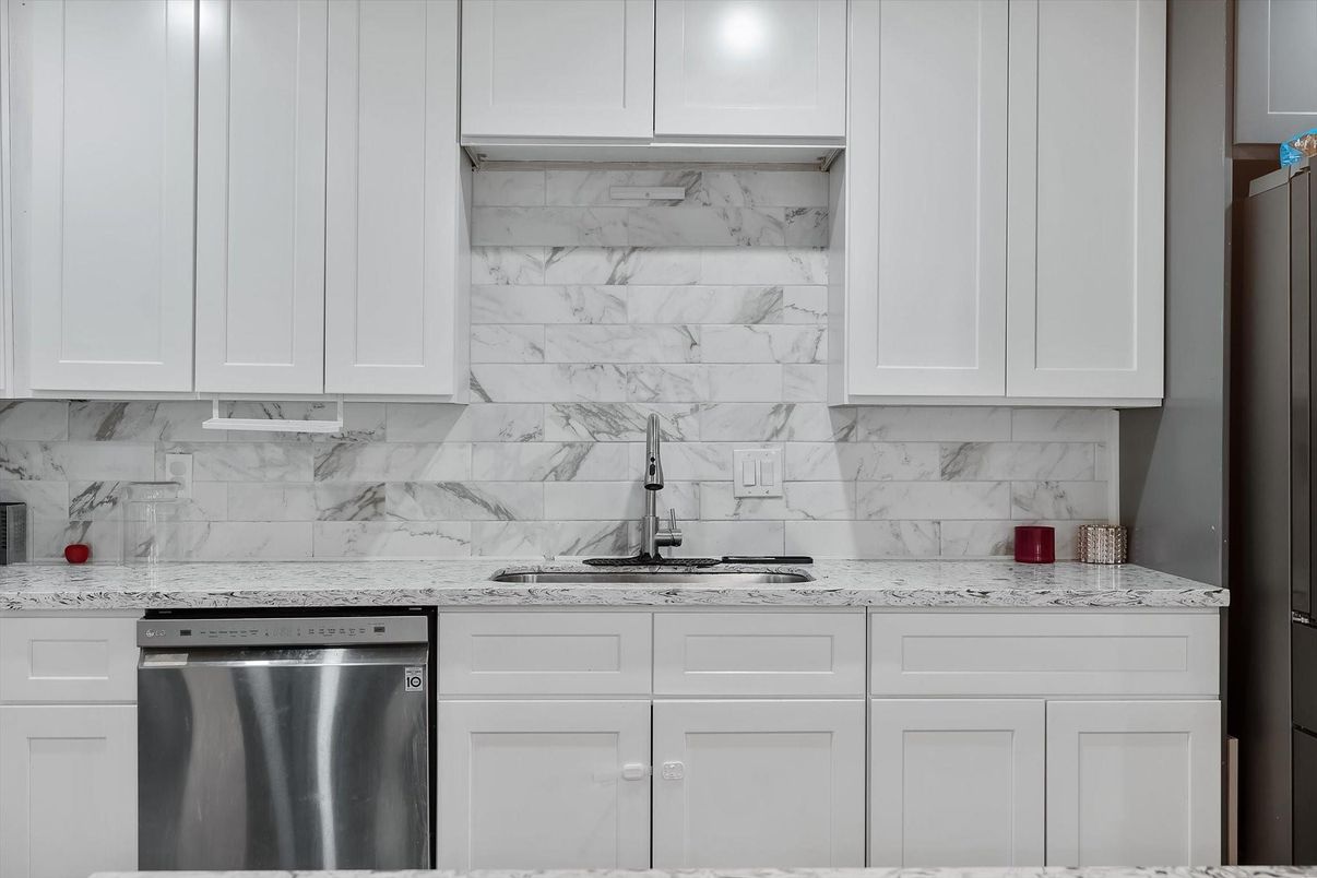 Interior, Kitchen, Marble Walls