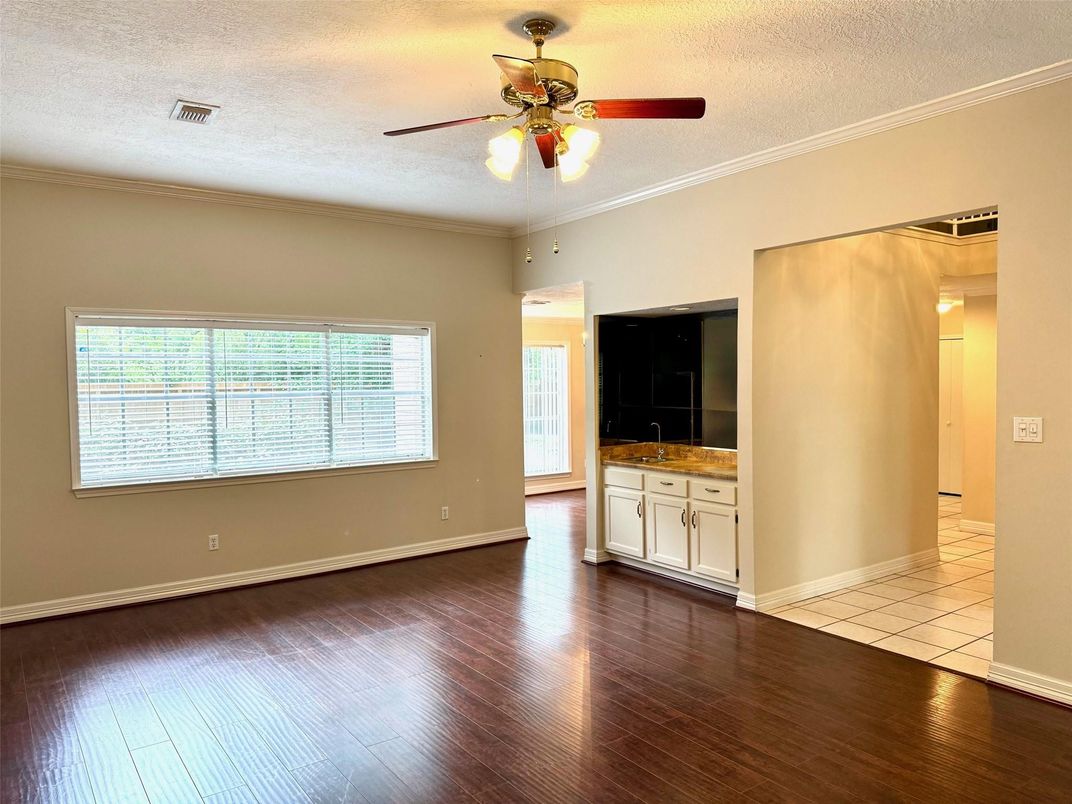 Empty room, Interior, Wood Texture Flooring