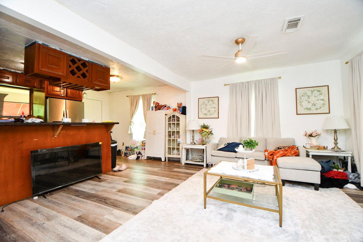 Fireplace, Interior, Living room, Wood Texture Flooring