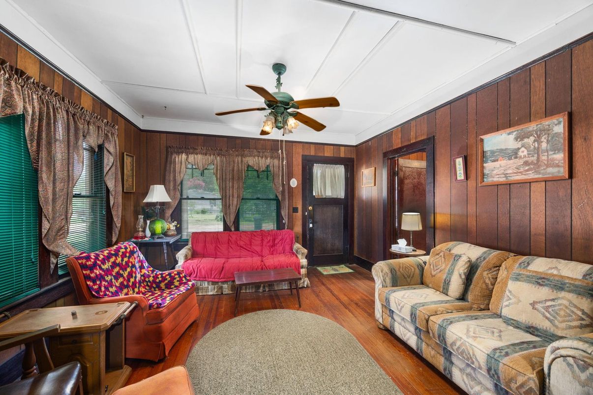 Interior, Living room, Wood Texture Flooring, Wooden Walls