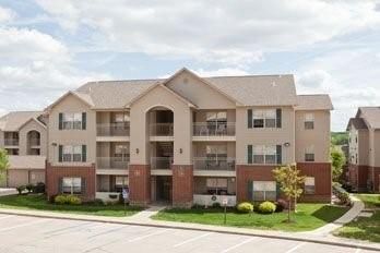 Exterior, Facade, Brick Facade, Condo Building
