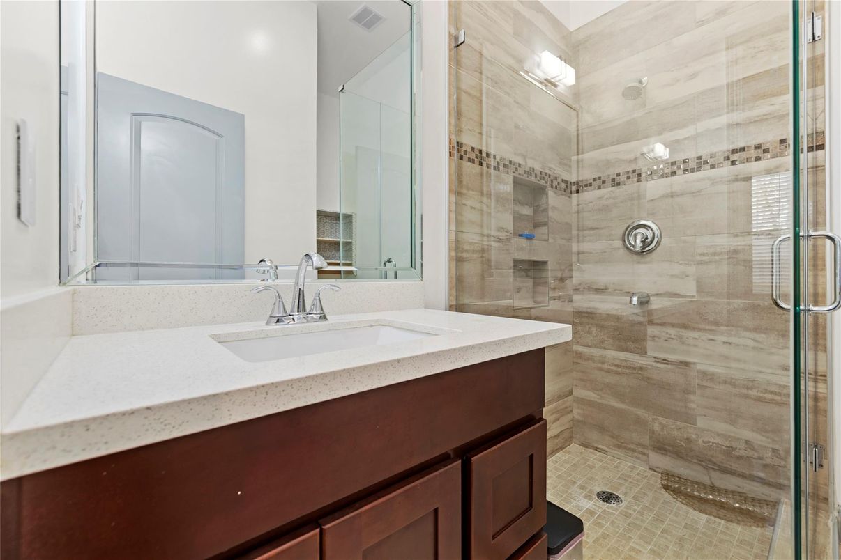 Bathroom, Glass Shower, Interior
