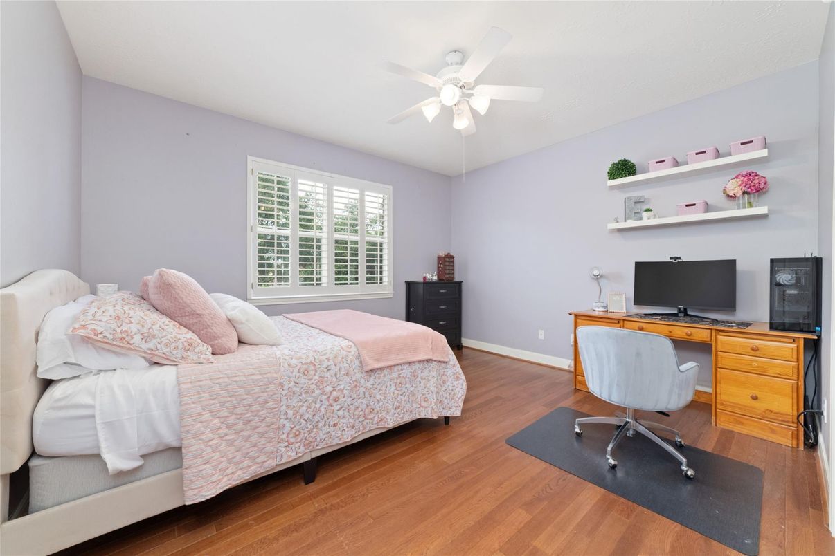 Bedroom, Home Office, Interior, Wood Texture Flooring