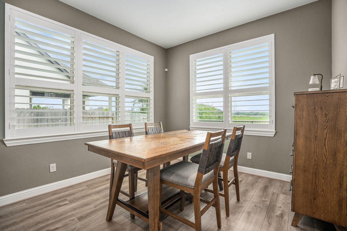 Dining room, Interior, Wood Texture Flooring