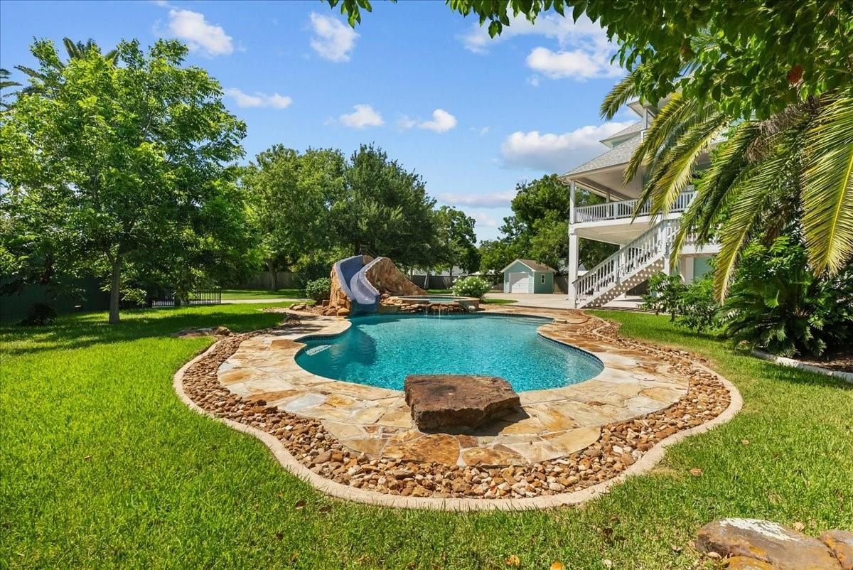 Backyard, Exterior, Playground, Pool