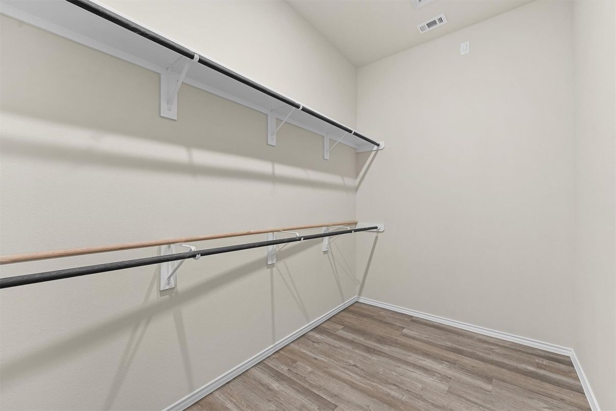 Interior, Walk-in Closets, Wood Texture Flooring
