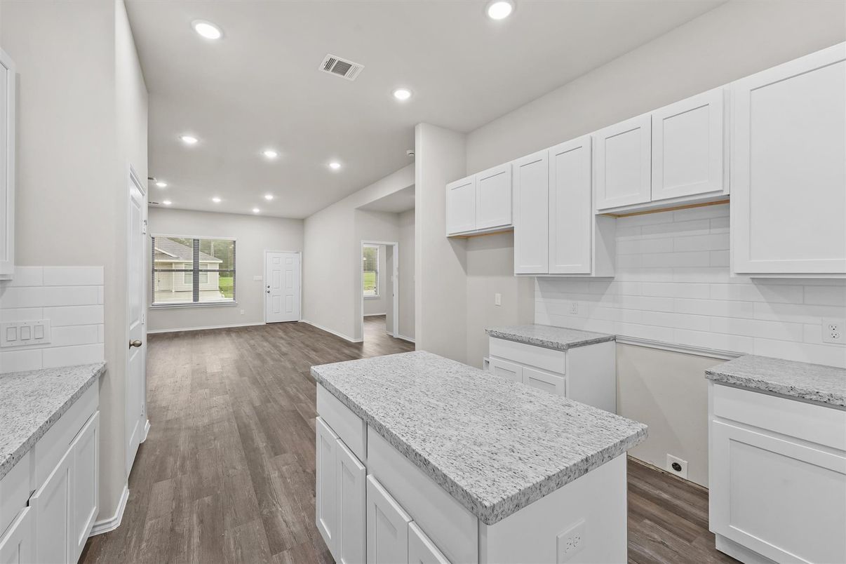 Interior, Recessed Lighting, Wood Texture Flooring
