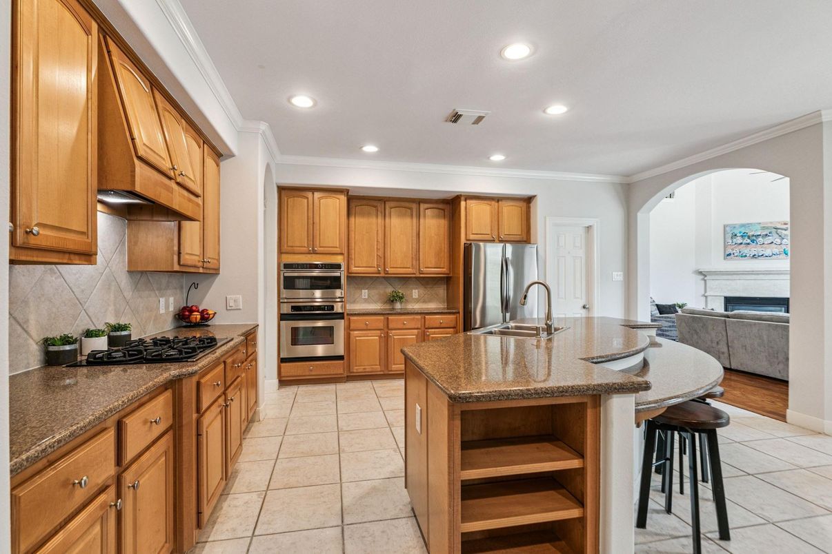 Interior, Kitchen, Recessed Lighting, Stainless Steel Appliances