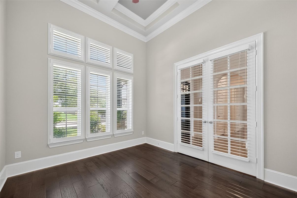 Empty room, Interior, Wood Texture Flooring