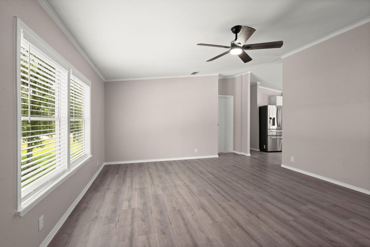 Empty room, Interior, Wood Texture Flooring