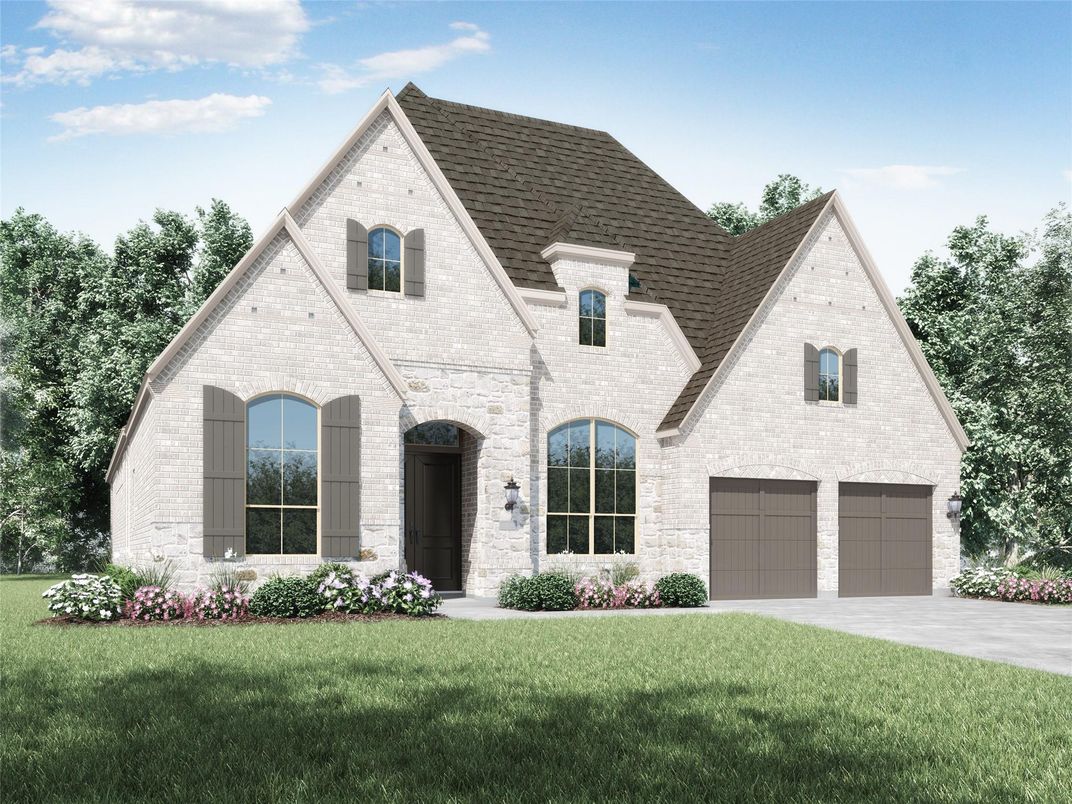 Attached, Exterior, Facade, Brick Facade, Brick Traditional