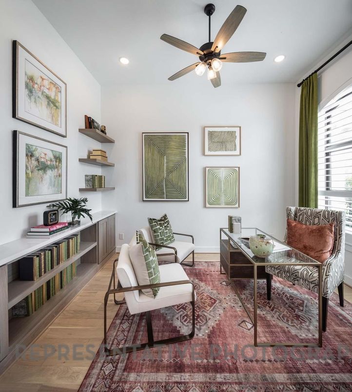 Interior, Recessed Lighting, Wood Texture Flooring