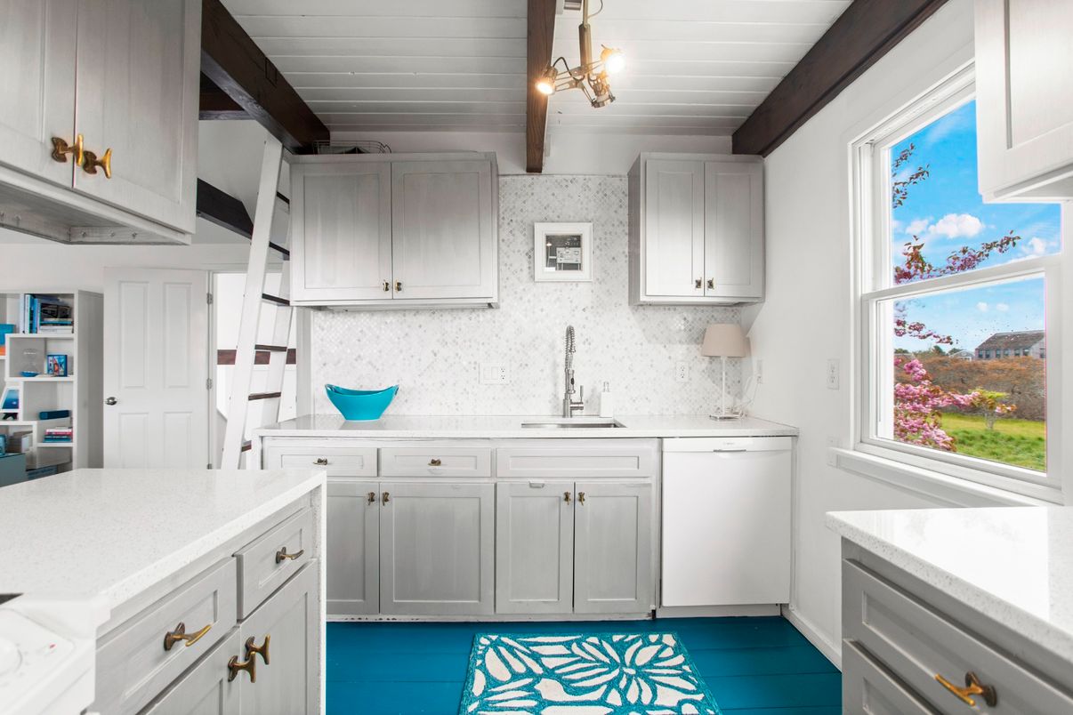 Interior, Kitchen, Wooden Beams