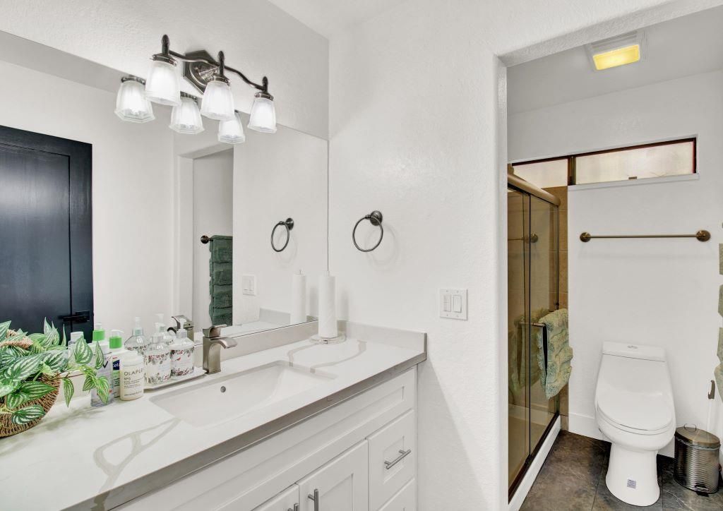 Bathroom, Dual Sink Vanities, Glass Shower, Interior