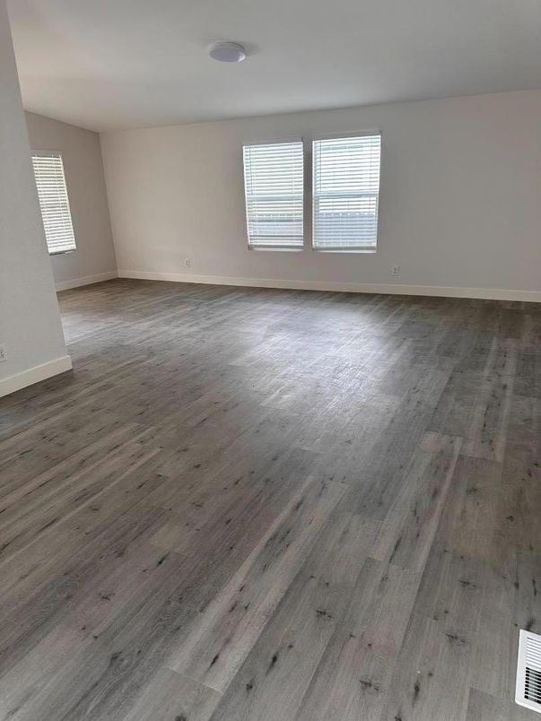 Empty room, Interior, Wood Texture Flooring