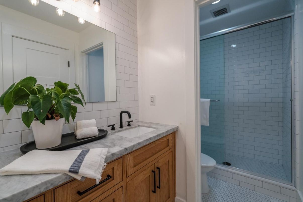 Bathroom, Glass Shower, Interior