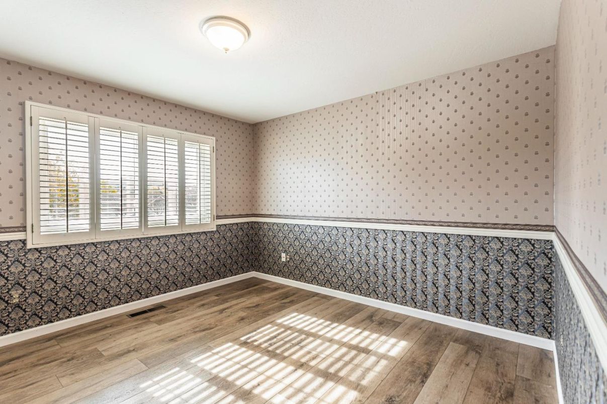 Empty room, Interior, Wood Texture Flooring