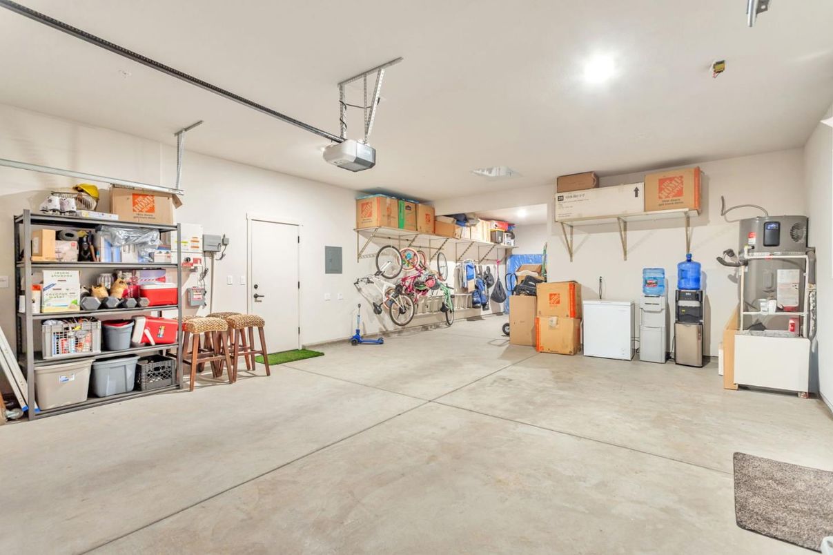 Garage, Interior, Recessed Lighting