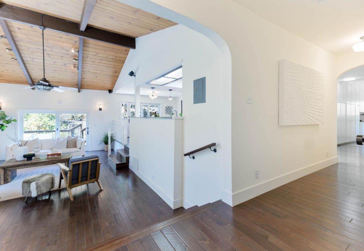 Interior, Living room, Wooden Beams, Wooden Ceilings, Wood Texture Flooring