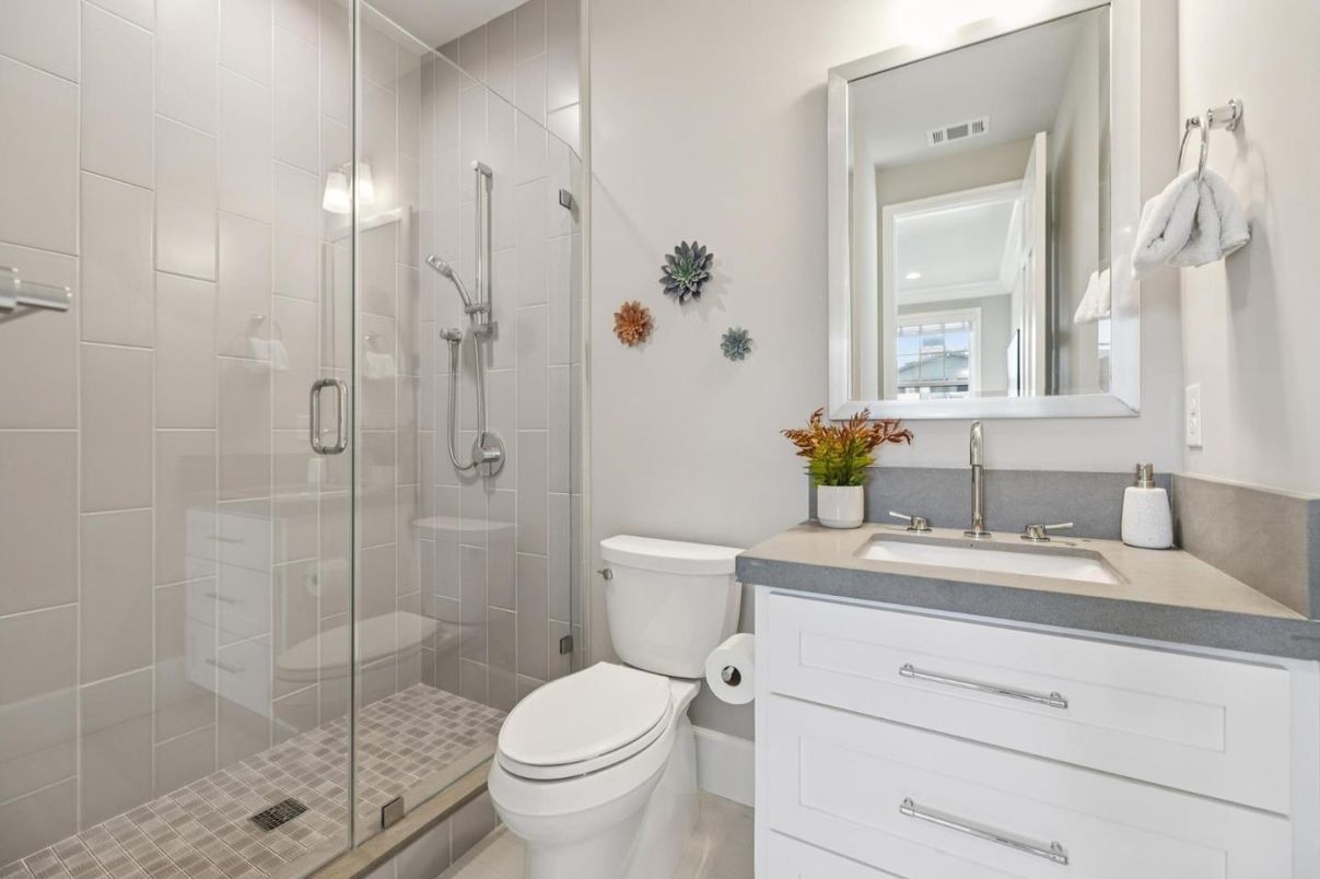 Bathroom, Glass Shower, Interior