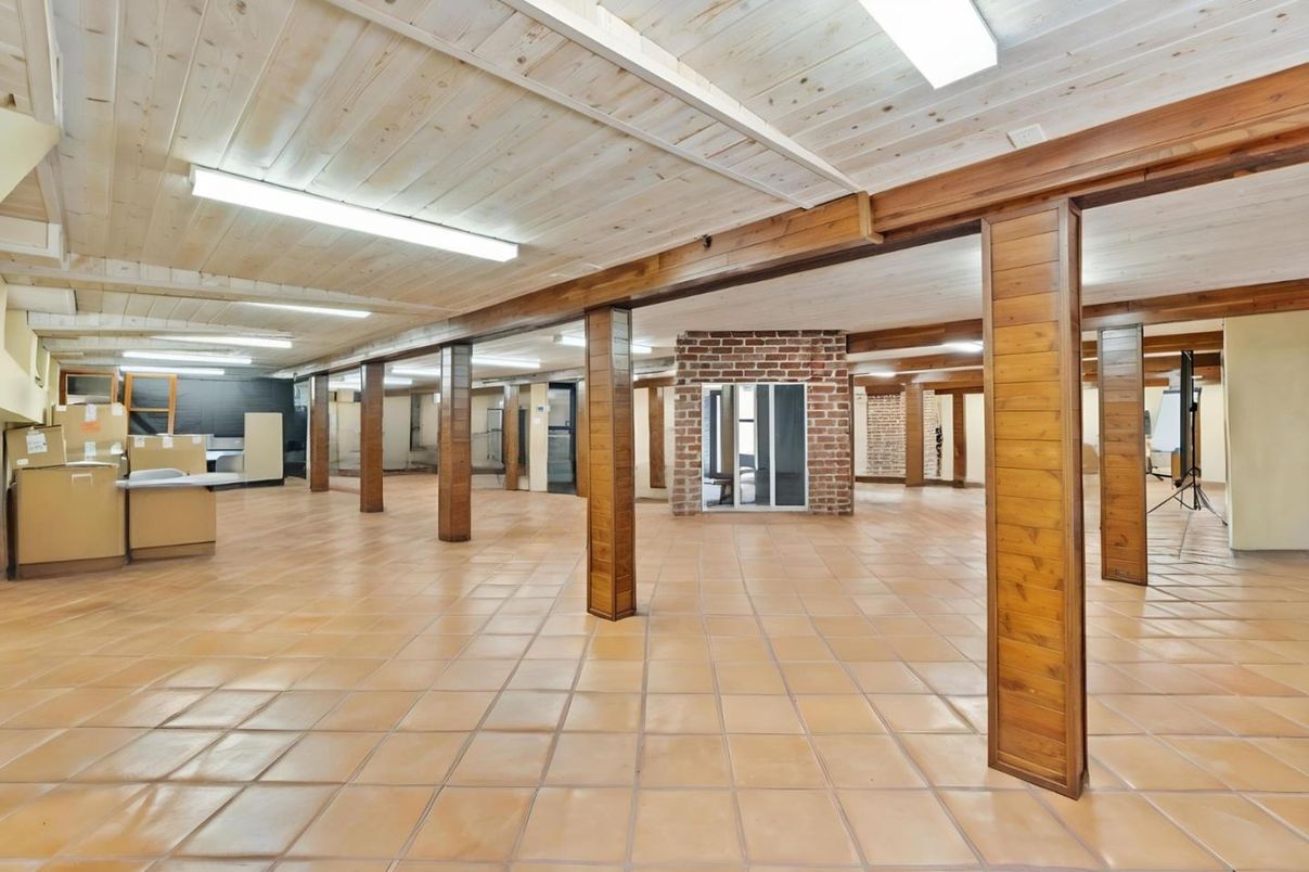 Interior, Stone Walls, Wooden Ceilings